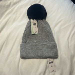 NWT Anthropologie Pick a Pom knit Hat